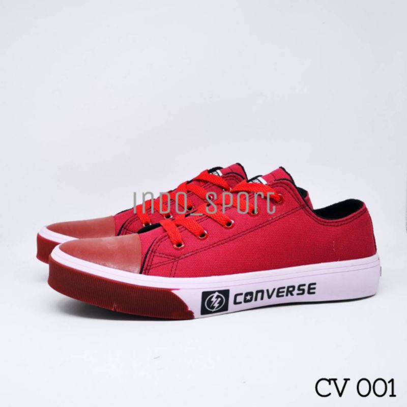 Sepatu Casual Converse Allstar Chuck Taylor Classic Premium Low End Pendek Sneakers Cowok Cewek