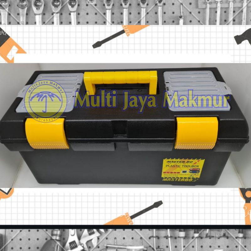 Tool Box PVC Kotak Perkakas 2 susun Murah