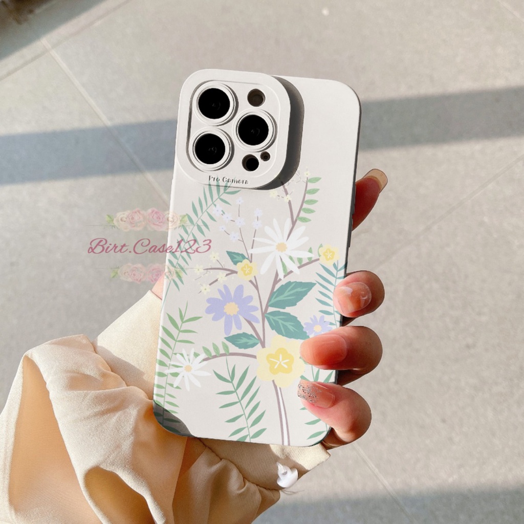 SOFTCASE PROCAMERA CUSTOM FLORAL PATTERN OPPO VIVO SAMSUNG REALME XIAOMI IPHONE INFINIX FOR ALL TYPE BC6547