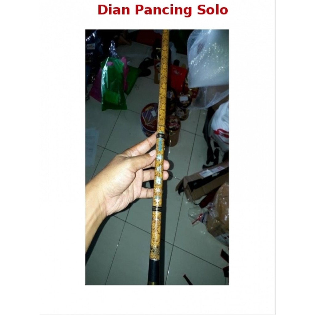 Joran Pancing / Tegek Oregon Batik 540 Sudah Kolong + Reel Seat