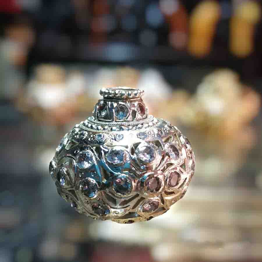 Mendak Selut Cincin Keris Tembaga Sepuh Perak Berkualitas Garap Halus