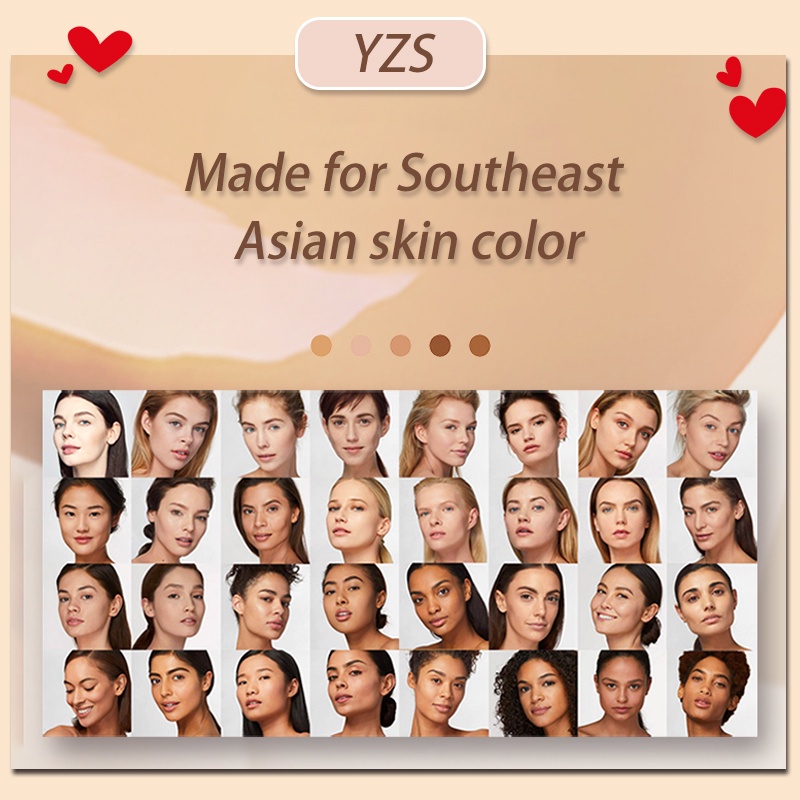 YZS 30ml Light Concealer Liquid Foundation  Kosmetik Isolated Cream Makeup Lightening Liquid Foundation Matte Long Lasting