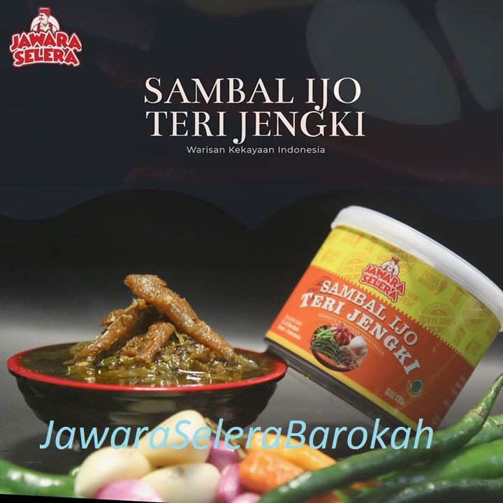 

SAMBAL IJO TERI JENGKI JAWARA SELERA