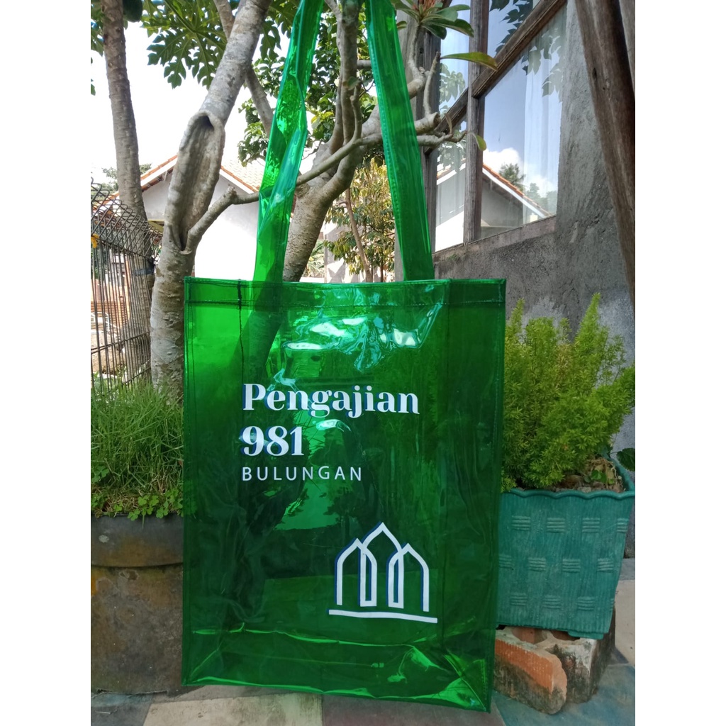 Totebag Mika,Totebag Transparan,Clear Totebag,Totebag Aesthetic
