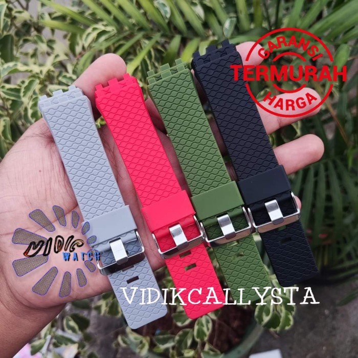 STRAP TALI JAM TANGAN RUBBER SKYMAX G1810 PRIA SKYMAK SKYMEX