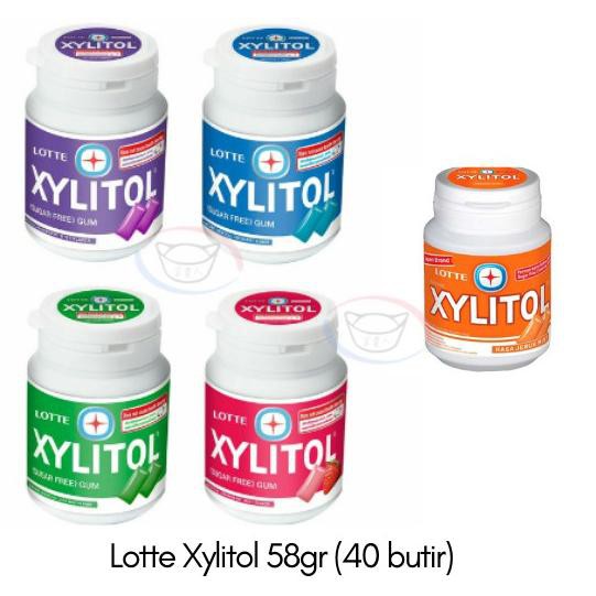 

[COD] Lotte Xylitol - Permen Karet Bebas Gula - isi 40 butir - 58 gr