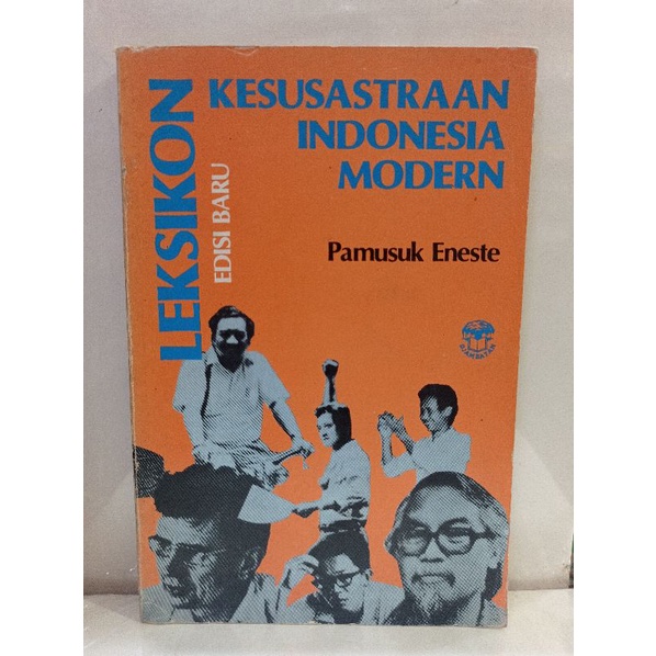 leksikon kesusastraan Indonesia modern PAMUSUK ENESTE buku ORIGINAL