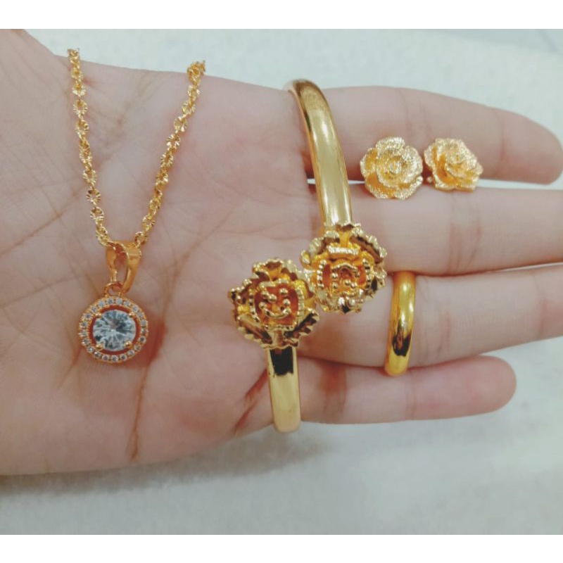 perhiasan set dewasa titanium L