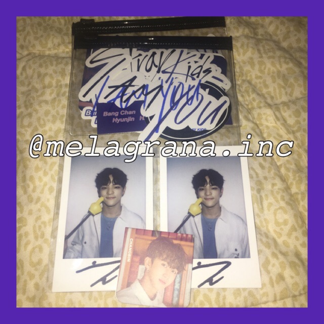 WTT / WTS Stray Kids Unveil Op: 3 Sticker Set, Polaroid Event, Bookmark Woojin Changbin I Am You
