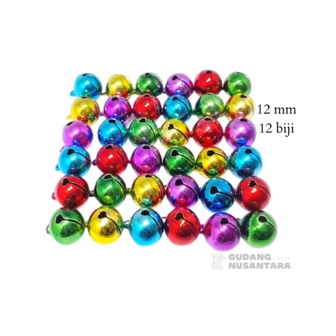 [ 12 biji ] Lonceng 12 mm / 1.2 cm / kerincingan / lonceng bell kecil