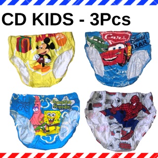 3pcs CELANA  DALAM ANAK  LAKI LAKI CD ANAK  COWOK  MURAH 