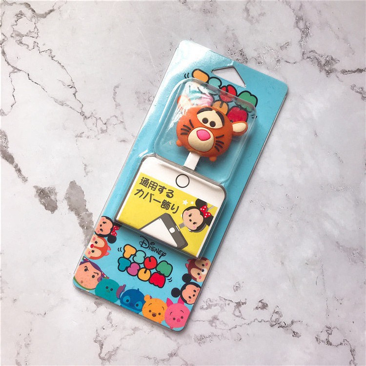 CABLE BITE TSUM TSUM PELINDUNG UJUNG KABEL PROTECTOR CABLE SAVER HP015