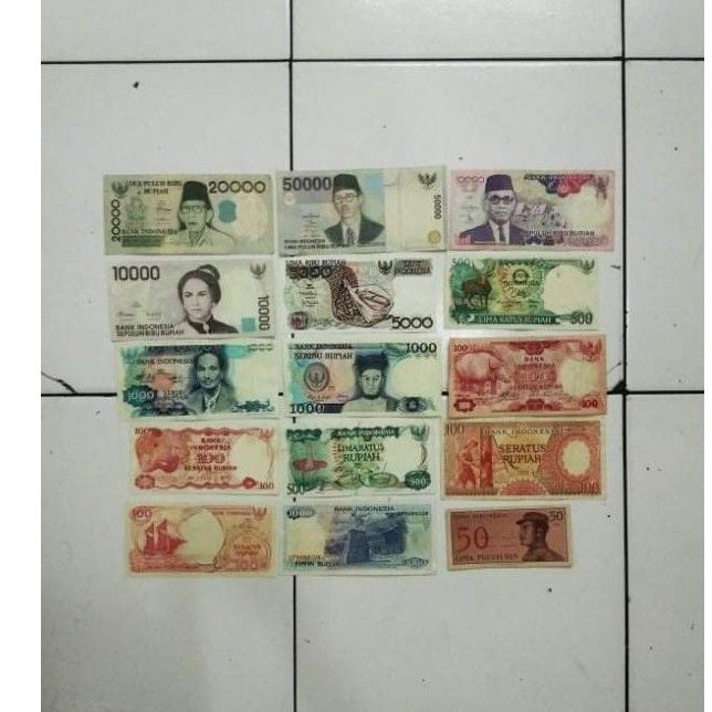 PAKET HEMAT UANG KUNO INDONESIA JUAL BORONGAN