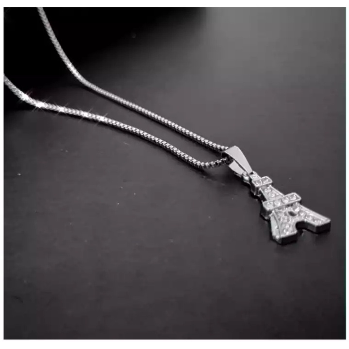 kalung berliontin effel/paris terbaru