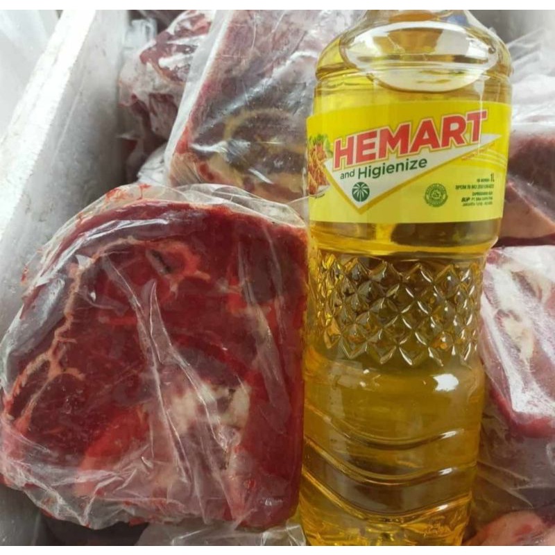 

paket daging free minyak goreng