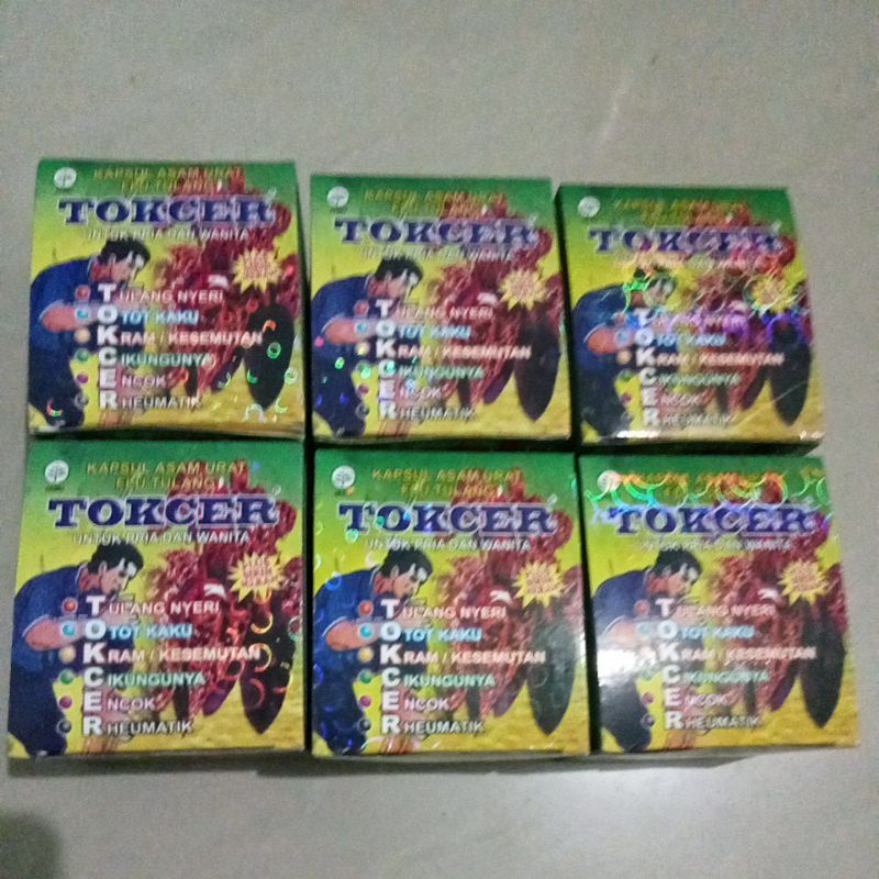 Jamu Tokcer Asam Urat Original