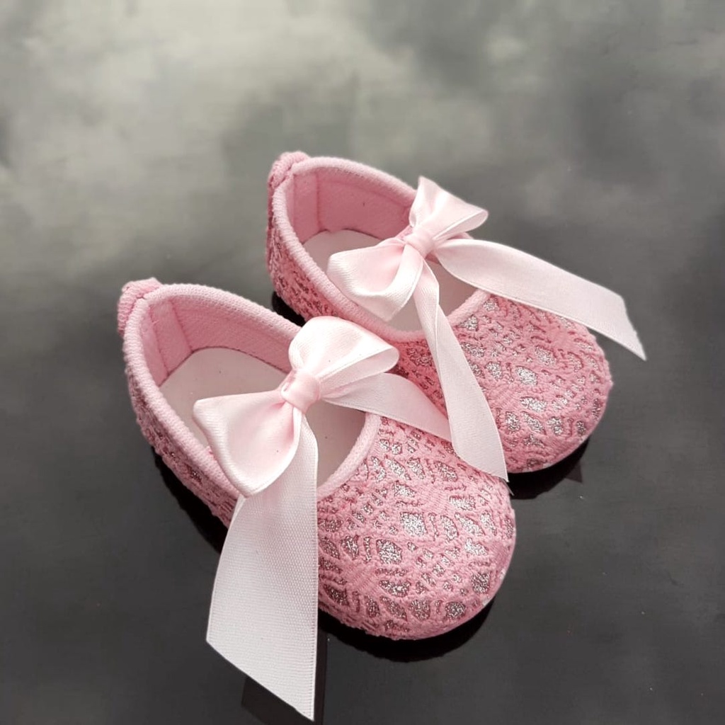 PRP06 Sepatu Bayi Perempuan New Born Prewalker Anak umur 1-12 Bulan - Sepatu Baby Murah Terbaru