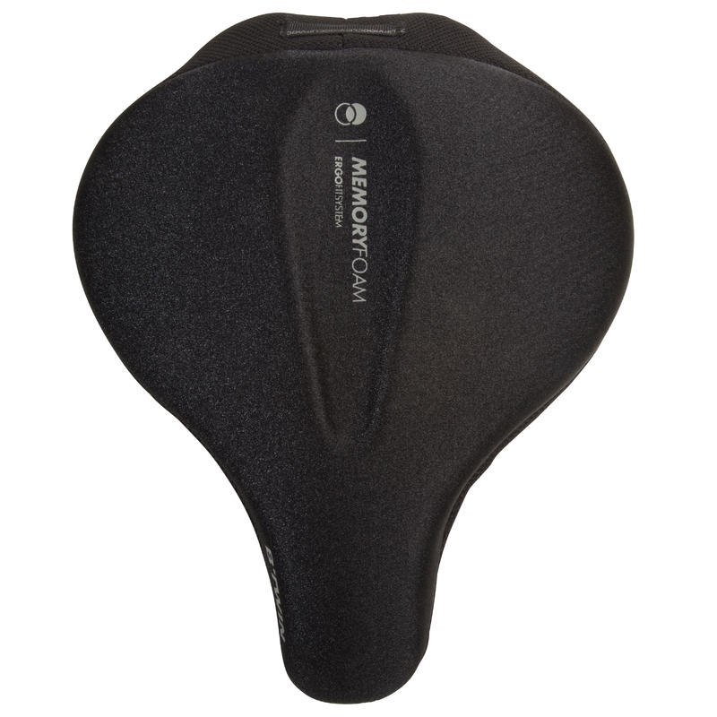 Decathlon DOMYOS Cover Sadel Busa Sepeda Statis Hitam - 8643992