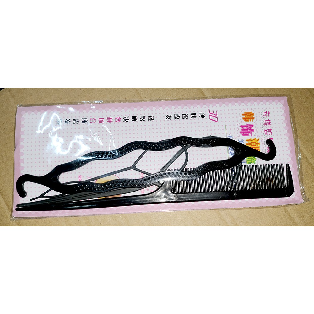 Alat Styling Sanggul Rambut - PF008 - OMHZ2NBK Black