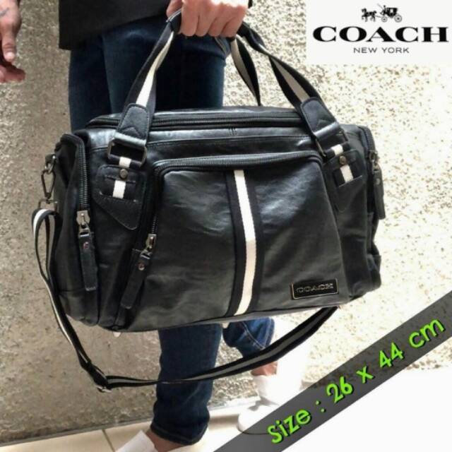 Tas coach new york, kwalitas like ori 1:1