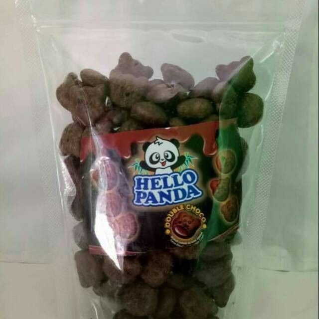 

Hello Panda Cokelat, Strawberry Cemilan Kiloan/Repack 250gr