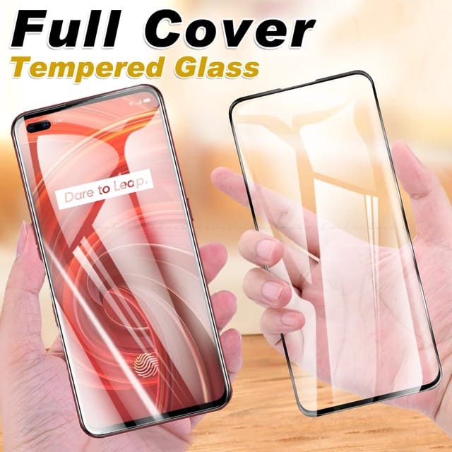 REALME X3 SUPER ZOOM TEMPERED GLASS 9D FULL COVER FULL SCREEN