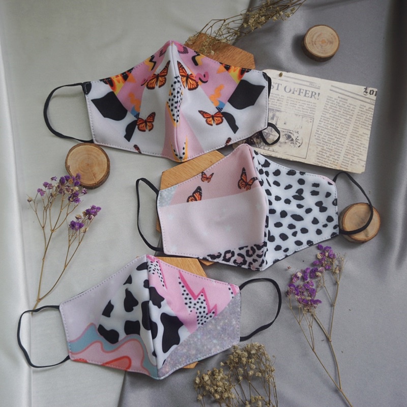 MASKER MOTIF LUCU-LUCU