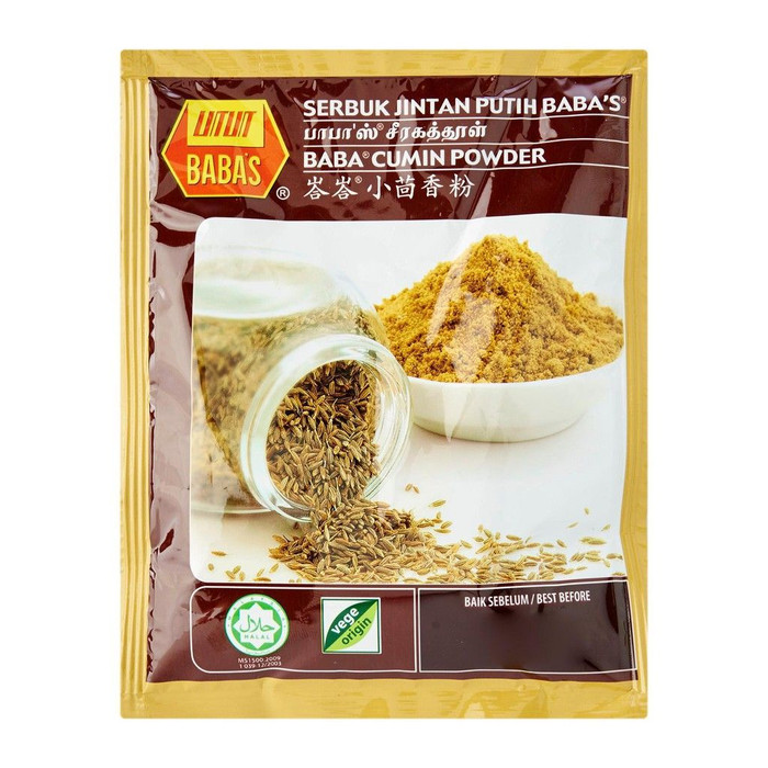 

Premium Cumin Powder | Bubuk Jintan Putih Baba's | Babas Cumin Powder