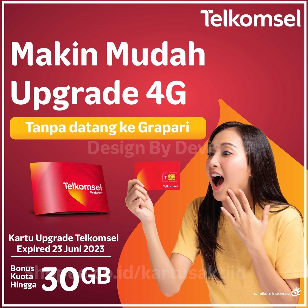 Kartu Upgrade 4G Kartu Telkomsel Buat Upgrade 3G ke 4G Kartu Ota Telkomsel Upgrade 4G