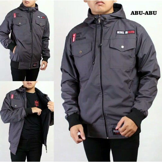 Jaket Parka Parasut Pria