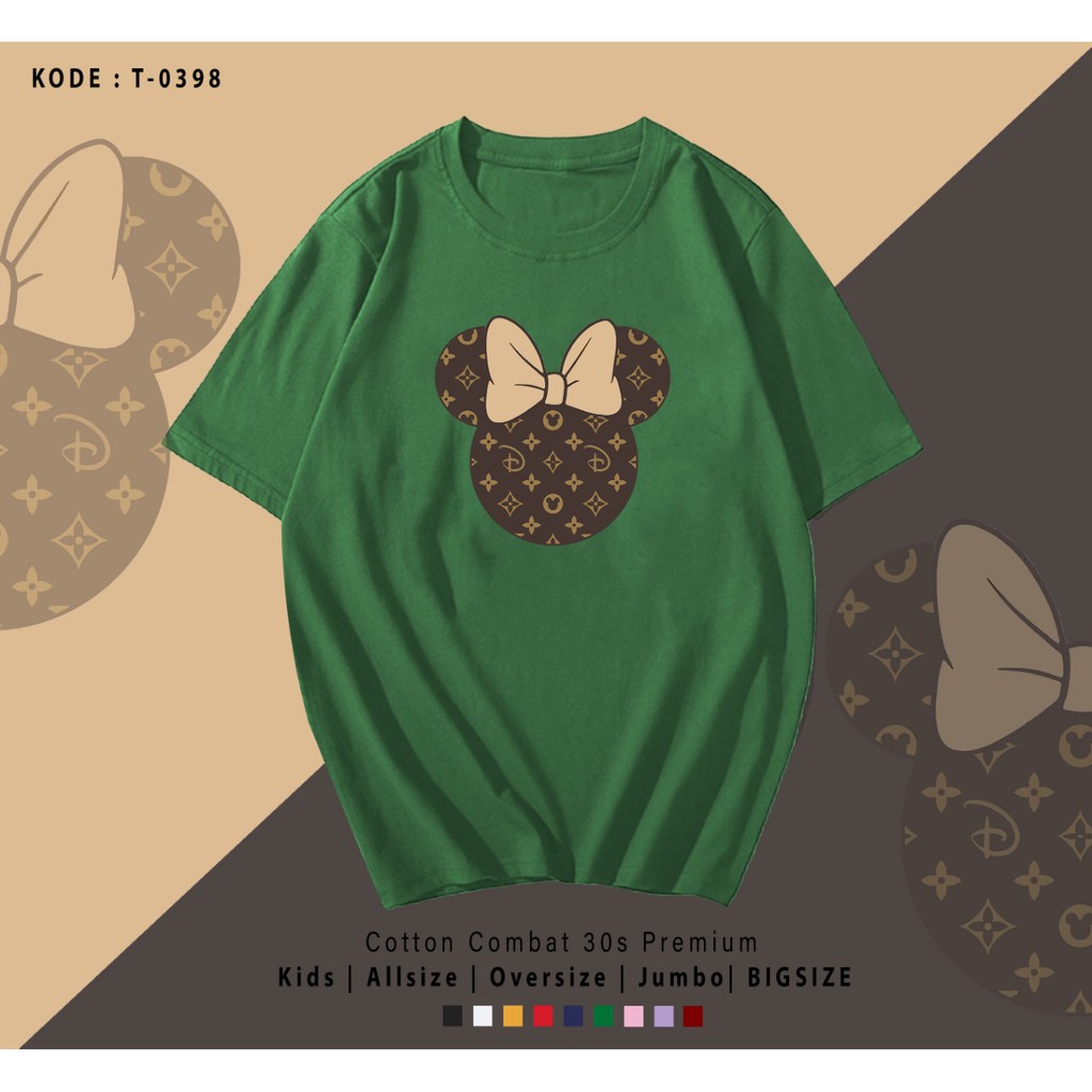 T-SHIRT MINNIE MEWAH / TERMURAH BAJU KAOS KATUN LENGAN PENDEK / TUMBLR TEE