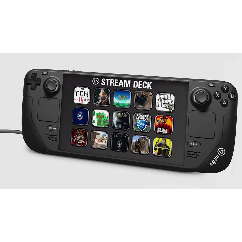 Valve Steam Deck Handheld Portable Gaming Console Open Platform Steam OS Gamepad Game Controller PC Windows Computer Video Game