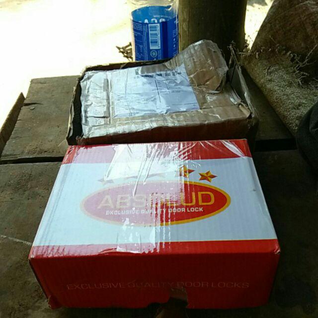 Kunci Pintu Kecil Tebal Gagang Kotak Padat Pull Handle Pintu Tarikan Pintu Cylinder Pegangan Pintu