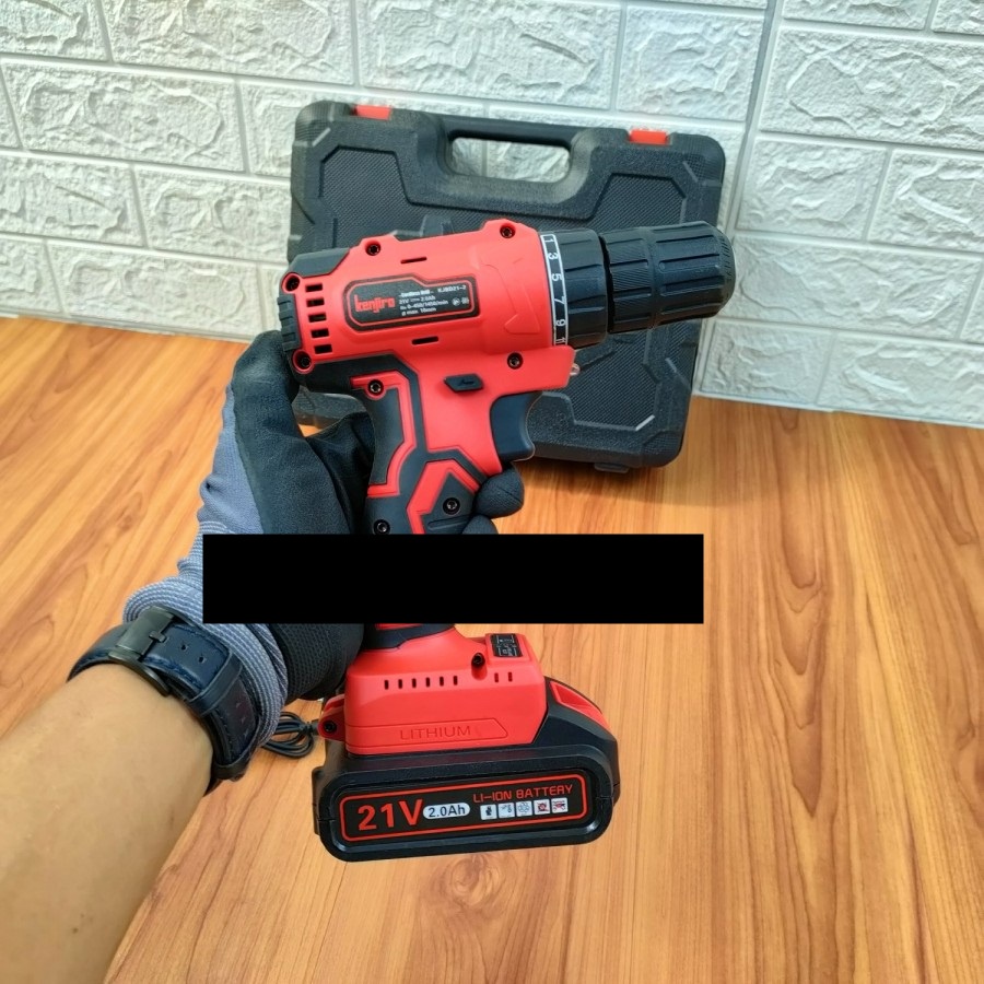 KENJIRO KJBD cordless brushless drill driver mesin bor baterai