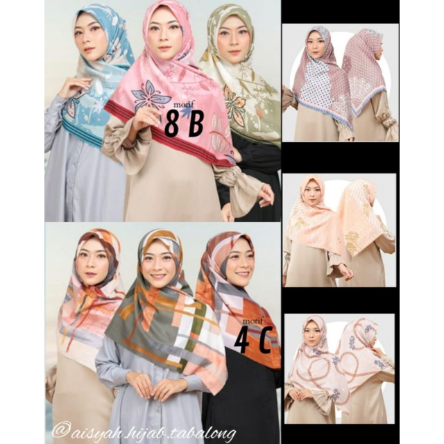 Jilbab segi empat Voal MC Premium LC umama