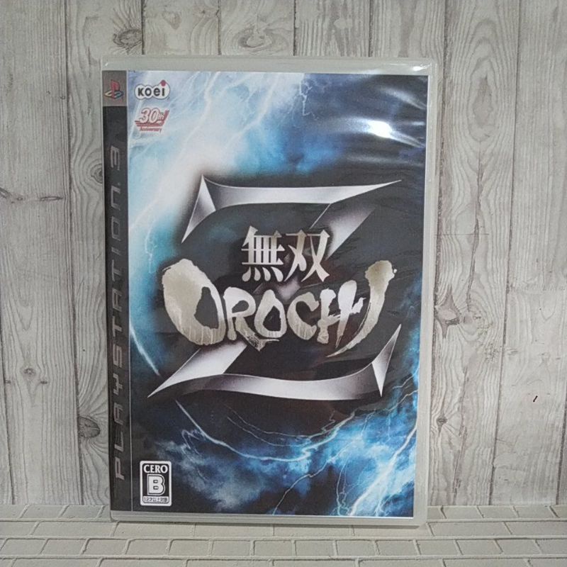 BD  KASET ORIGINAL PS3 MUSOU OROCHI Z JPN Bahasa Jepang
