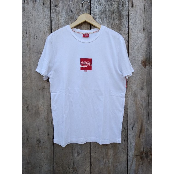 kaos coca cola x polham second original