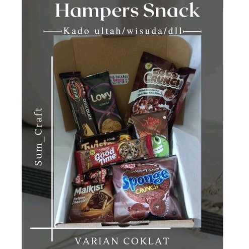 

HAMPERS SNACK KADO ULANG TAHUN/KADO WISUDA