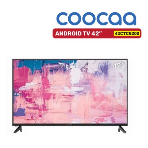 LED TV COOCAA 42" 42CTC6200 42 INCH USB FULL HD HDMI ANDROID TV