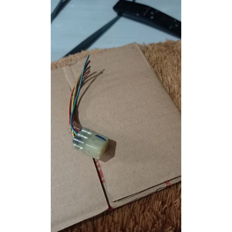 kabel soket lampu depan headlamp original part Yamaha fi Vixion R R15 155 LED asli ori