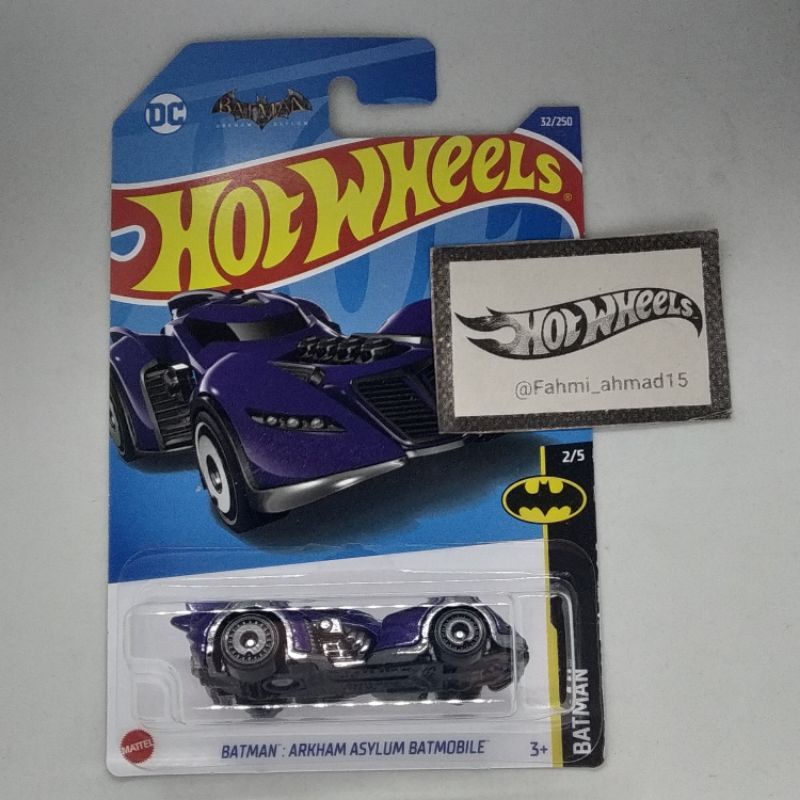 Hot Wheels Batman Arkham Asylum Batmobile