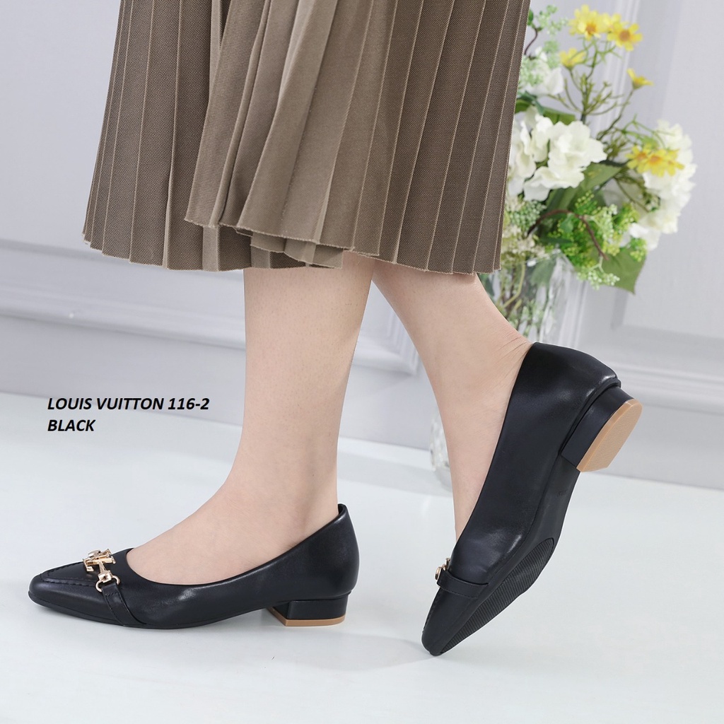 SEPATU KERJA WANITA LOW HEELS SHOES 116-2