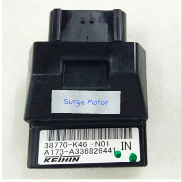 Unit comp PGMFI ECM . CDI vario 110 FI . Asli ORI AHM . 38770-K46-N01