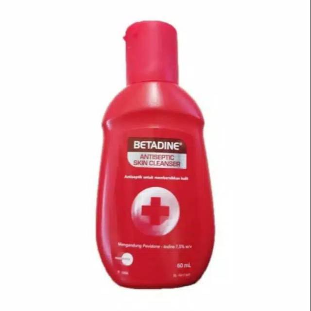 BETADINE ANTISEPTIC SKIN CLEANSER 60ML - SABUN KULIT