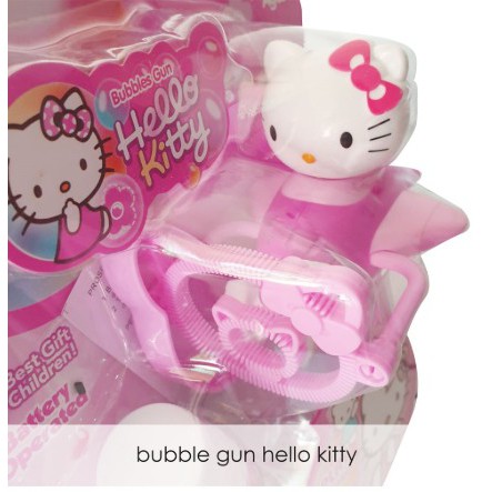 BUBBLE GUN HELLO KITTY mainan bubble tembak