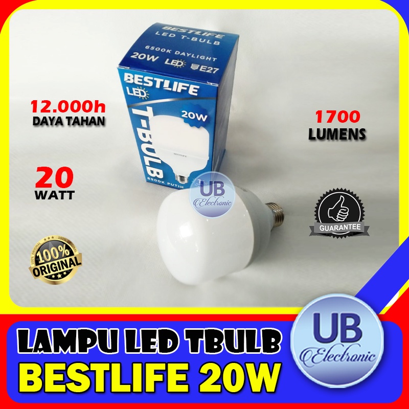 Lampu Led Bestlife 20 Watt T-Bulb 20W