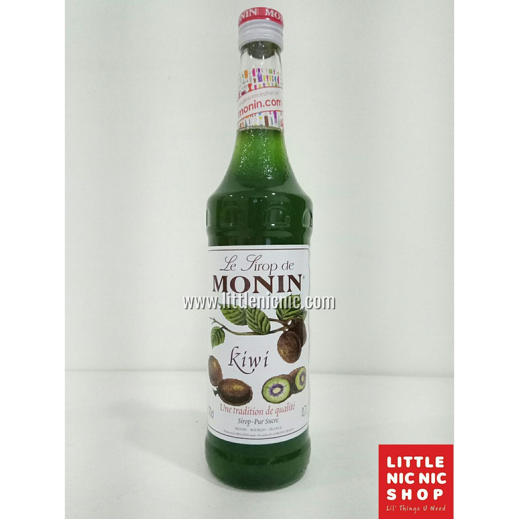 

Monin Kiwi flavoured syrup 70 CL (700ml) sirup rasa minuman café