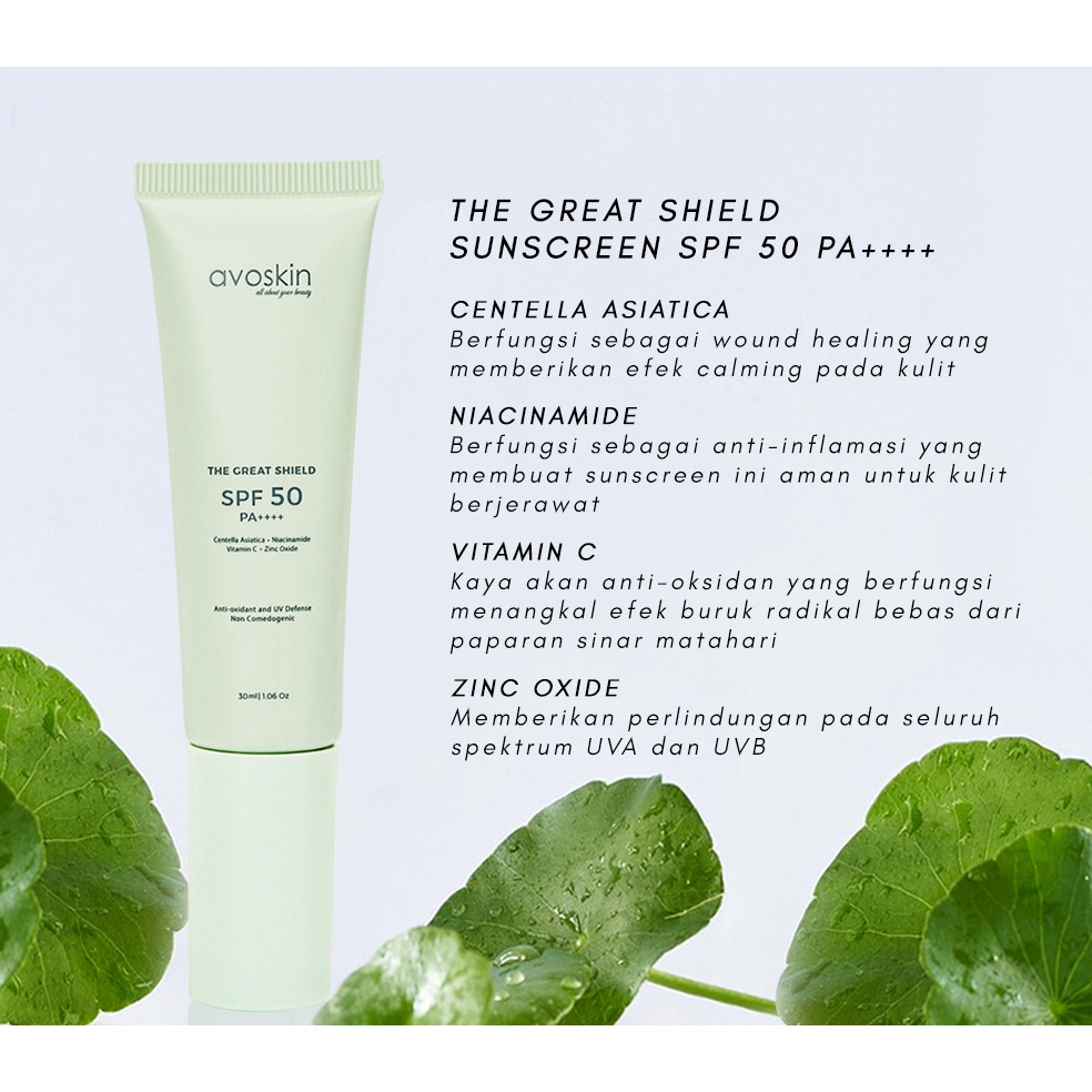 Avoskin The Great Shield Sunscreen (5ML/30ML)