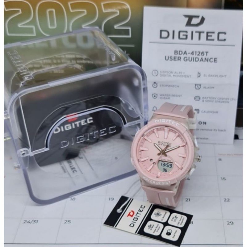 Jam Tangan Wanita DIGITEC DG4126 DG-4126 DG4126 T DG 2126 / DG-2126 / DG2126 T Watch ORIGINAL