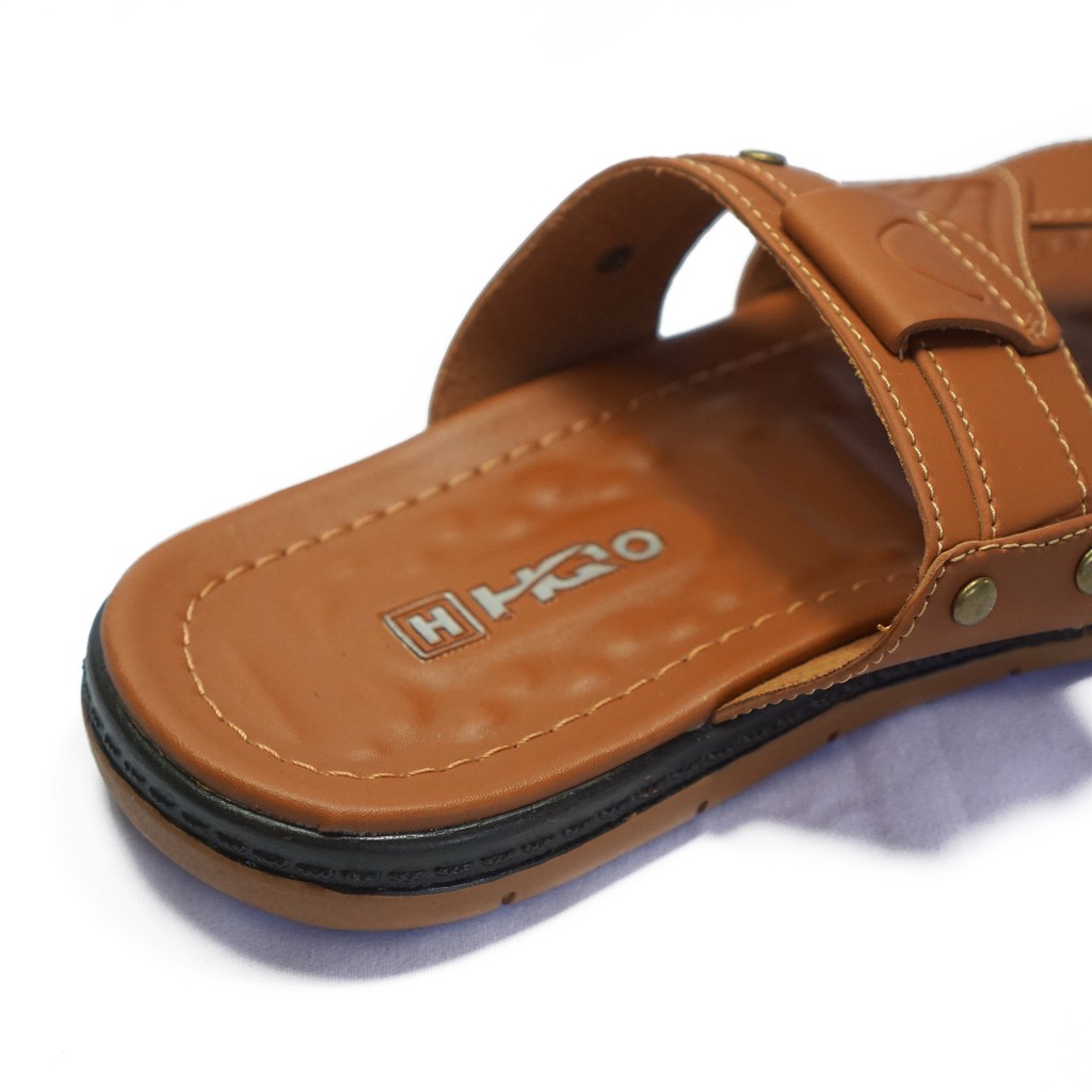 HQo Sandal Pria Terbaru / Sandal Pria Casual / Sandal Pria Kulit / Sandal Pria Murah / MARKO